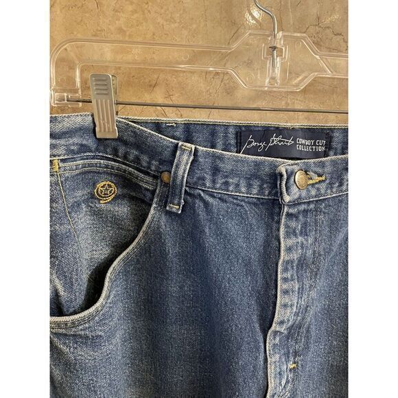 Wrangler George Strait Cowboy Cut Jeans Size 36 X 32 - Picture 2 of 3